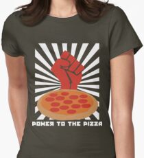 Propaganda Pizza Women's Fitted T-Shirt