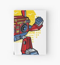 Boombox Robot Hardcover Journal