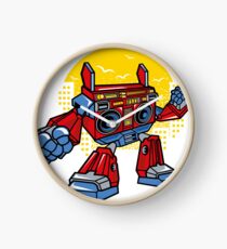 Boombox Robot Clock