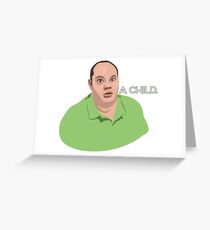 THERE'S ONLY ONE THING WORSE THAN A RAPIST. Greeting Card
