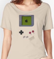 Classic white cream mini video games Women's Relaxed Fit T-Shirt