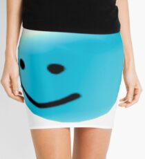 blue oof Mini Skirt
