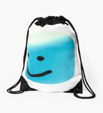 blue oof Drawstring Bag