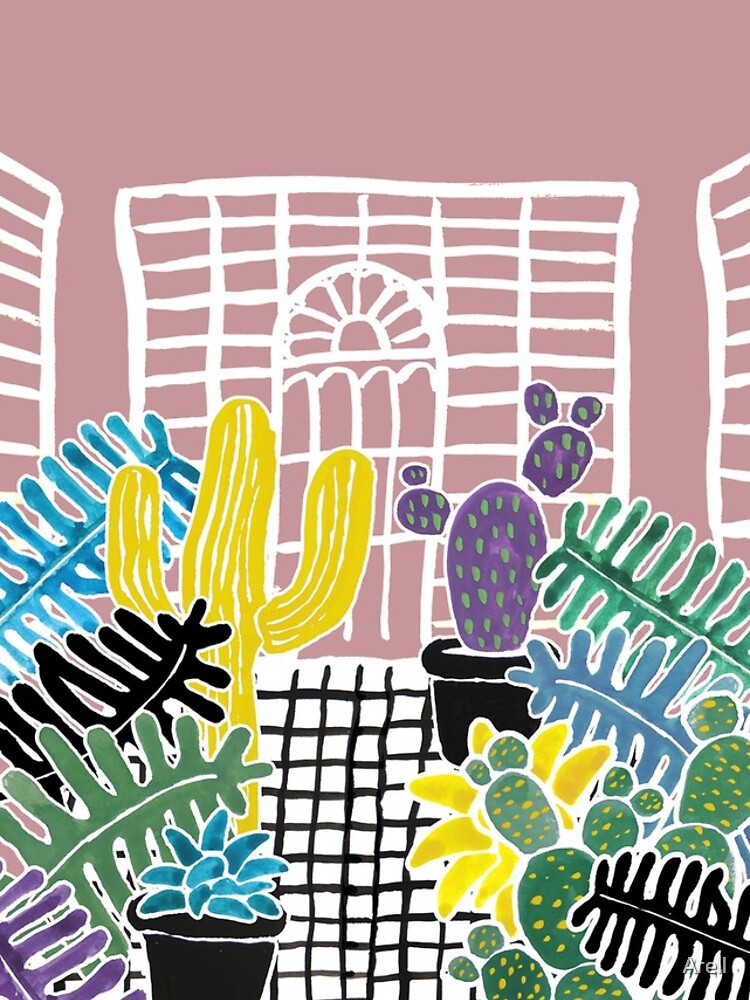 Cacti & Succulent Greenhouse by Arell