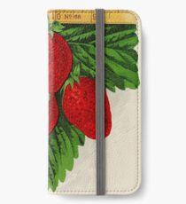 Canadian Horticulturalist 1888-96 - Parker Earle Strawberries iPhone Wallet/Case/Skin