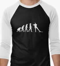 Biathlon Men's Baseball ¾ T-Shirt
