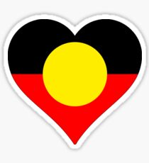 I Love the Aboriginal Nation Sticker