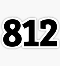 812 Sticker