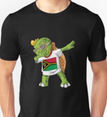 Vanuatu Dabbing Turtle Unisex T-Shirt