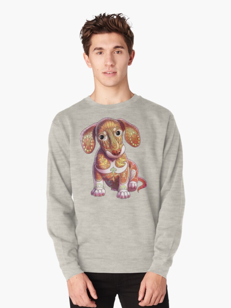 weiner dog sweatshirt