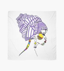 Afrikanische Frau Mode Stirnband Art Design Afro American Tuch