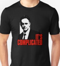 C'est compliqué. Jordan Peterson Citation T-shirt unisexe