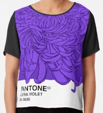 PANTONE Ultra Violet 2018 Chiffontop