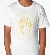 Yellow Blade Coral Long T-Shirt