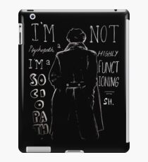 Sherlock Holmes iPad Case/Skin