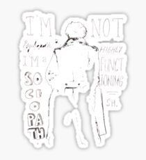 Sherlock Holmes Sticker
