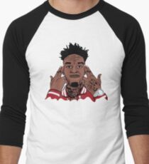 21 Savage Men's Baseball ¾ T-Shirt