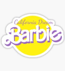 California Dream Barbie Sticker