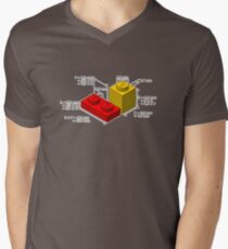LEGO Dimensions Men's V-Neck T-Shirt