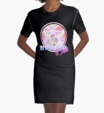 Cyborg -Night begins to Shine Graphic T-Shirt Dress