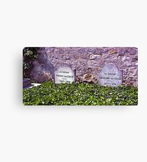 Last Resting Place of Vincent van Gogh #2, France. Canvas Print