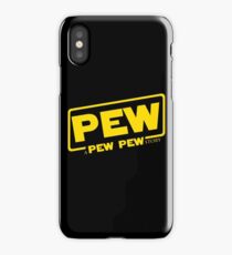A Pew Pew Story iPhone Case