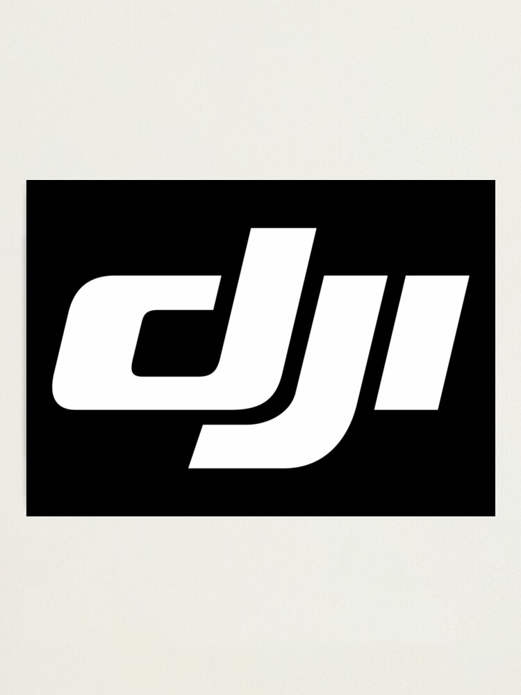 "DJI Logo Merchandise" Photographic Print by LindaGreene1 ...
