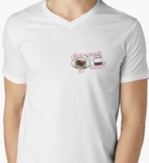 Spread chocolate, not negativity Men's V-Neck T-Shirt