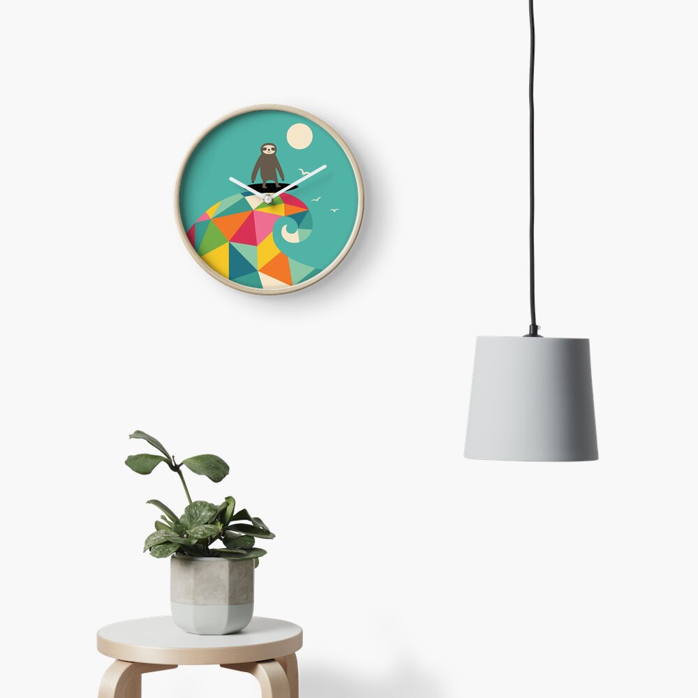 Surfs Up Clock