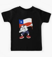 Chile Dabbing Soccer Ball Kids Tee