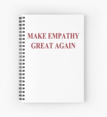 Cuaderno de espiral Hacer Empathy Great Again Empathy Camisas para Empaths