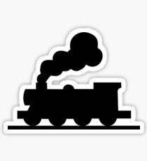 Railroad Train Sticker