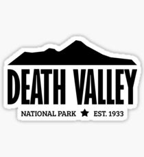 Death Valley Travel Sticker