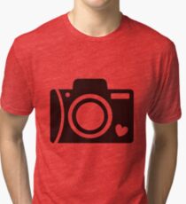 camera Tri-blend T-Shirt