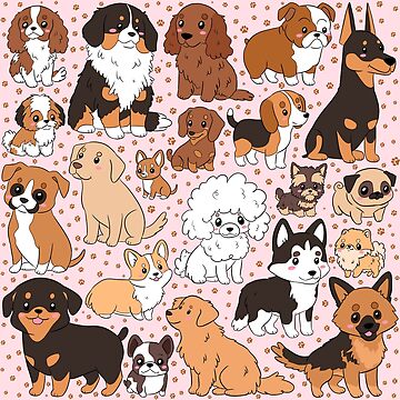 Cute Dog Stickers for Kids Teens Sticker Sticker for Sale by