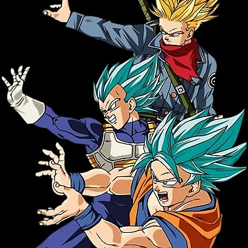 Vegeta and Goku, Trunks - DragonBall z - | Sticker