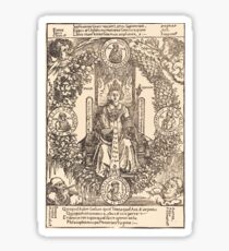 Albrecht Dürer or Durer Philosophy Sticker