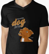 Jakk - Year of the Dog 2018 Men's V-Neck T-Shirt
