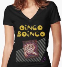 oingoboingo Women's Fitted V-Neck T-Shirt