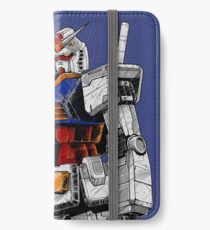 Gundam iPhone Flip-Case/Hülle/Klebefolie