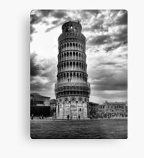 Leaning Tower of Pisa Metal Print