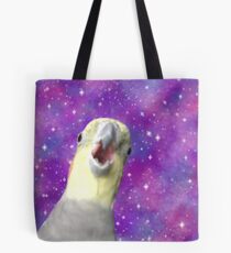 Cosmic Honk - Alex the Honking Bird Tote Bag