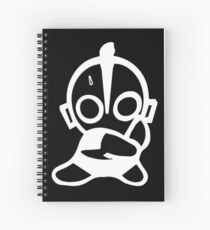 ultraman chibi Spiral Notebook