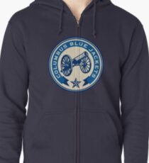 The Blue Canon Zipped Hoodie