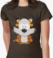 Hobbes Speechless Women's Fitted T-Shirt