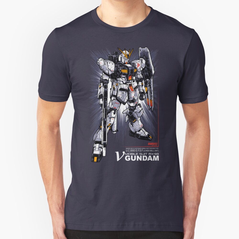 Nu Gundam Slim Fit T-Shirt