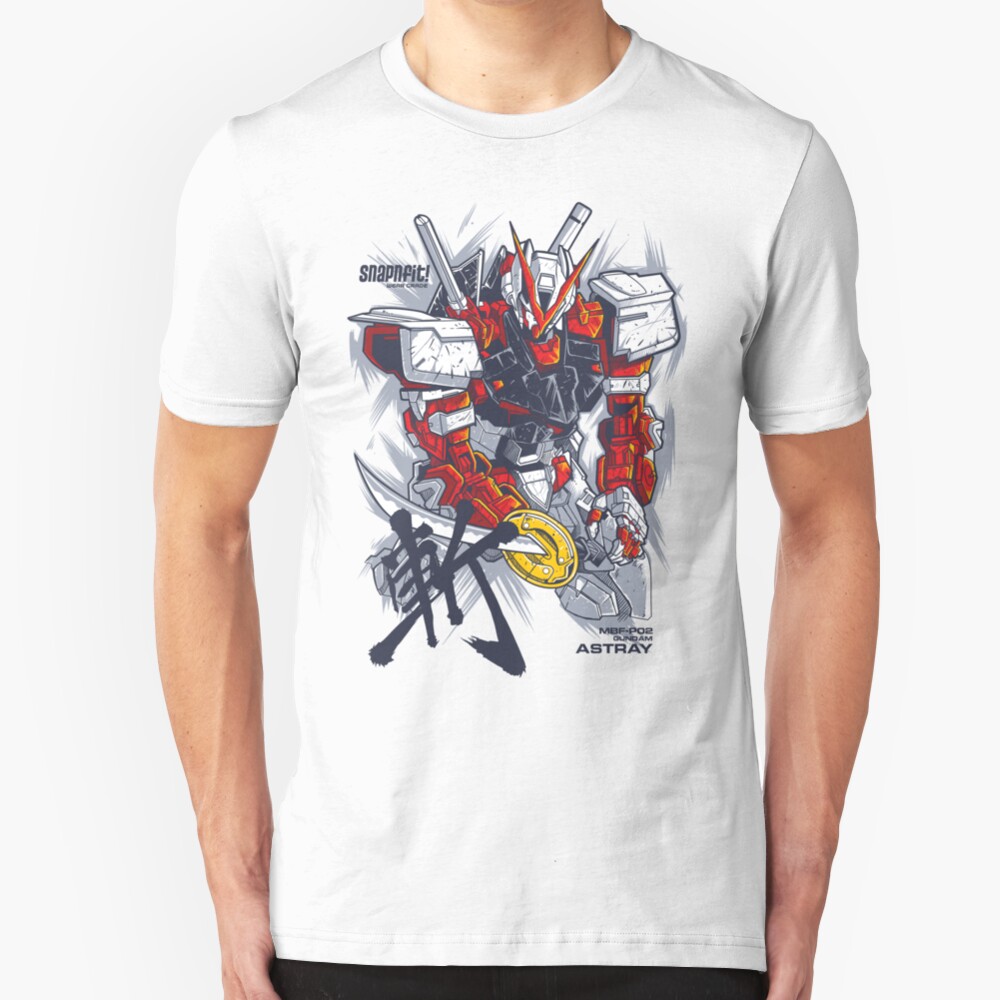 Astray Red Frame Slim Fit T-Shirt