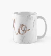 Rose gold marble XOXO Mug