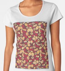 Kabiite afrikanische inspirierte Wachsdruckmuster Frauen Premium T-Shirts