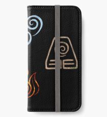 The four Elements Avatar symbols iPhone Wallet/Case/Skin